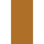A solid rectangle in a warm brown color occupies the center of a white background creating a simple and minimalist visual contrast that draws attention to the color rather than detail.