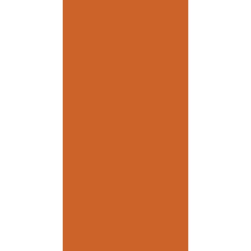 Solid Color Tube Headband An orange shape occupies the center while flanked by white edges creating a stark contrast this simple composition emphasizes bold color and form in a minimalistic style