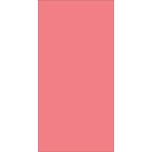 A solid red rectangle occupies the center of the image while the background consists of a plain white color  creating a stark contrast between the two.