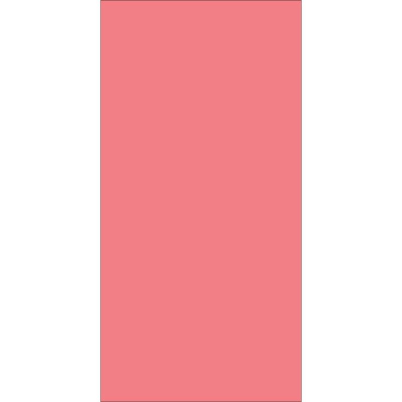 Solid Color Tube Headband A solid red rectangle occupies the center of the image while the background consists of a plain white color creating a stark contrast between the two.
