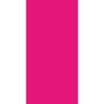A large vibrant pink object is centrally placed against a plain white background creating a striking contrast and an impactful visual presence.
