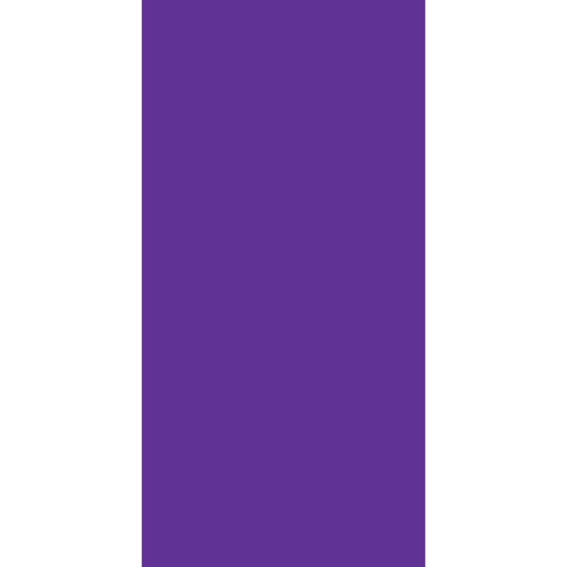 Solid Color Tube Headband A solid purple rectangle occupies the center of a white background emphasizing its color and simplicity with no additional elements or text present in the scene.