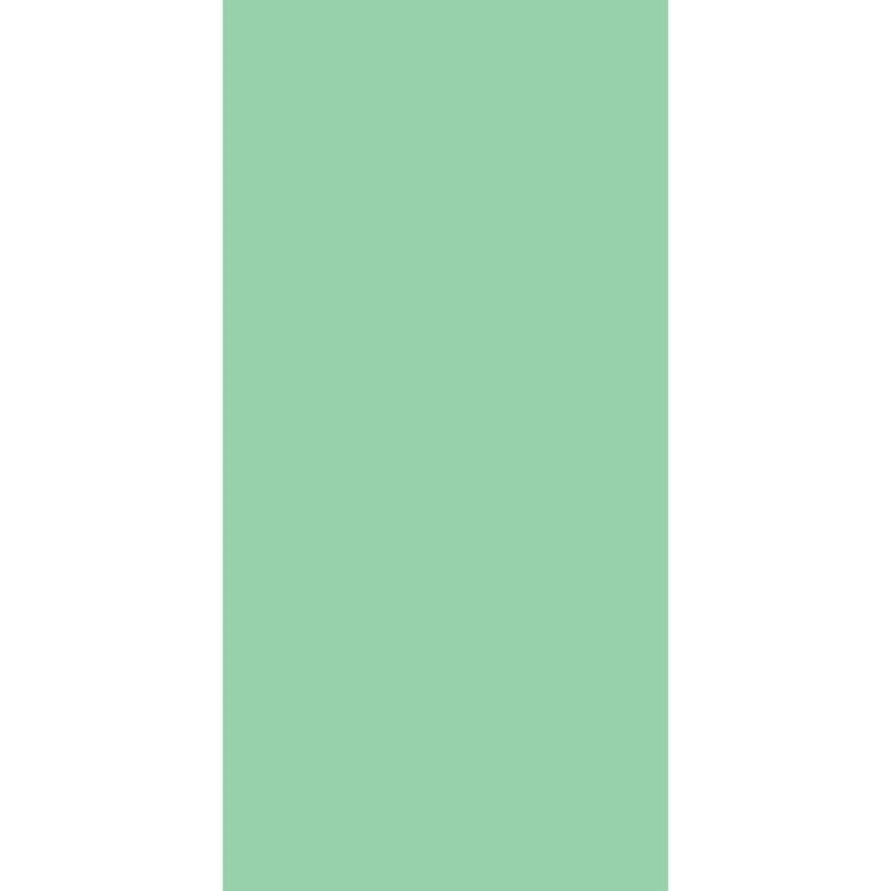 Solid Color Tube Headband A solid light green rectangle occupies the majority of the space against a white background creating a simple and minimalistic visual contrast suitable for various design contexts.