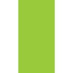 A vibrant green square fills the left side with a smooth texture while a contrasting white area occupies the right side creating a striking visual balance between the two colors.