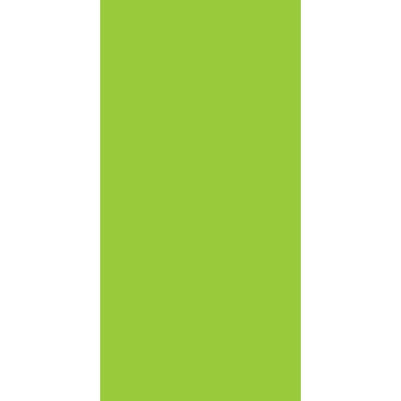 A vibrant green square fills the left side with a smooth texture while a contrasting white area occupies the right side creating a striking visual balance between the two colors.