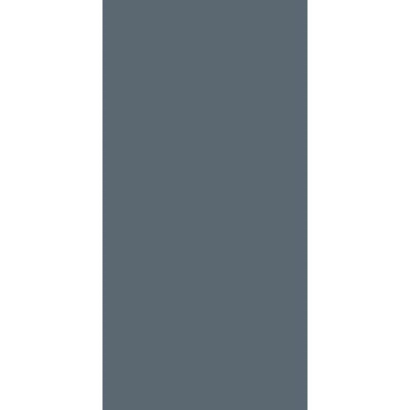 A large gray rectangle fills the center of the image with a white border surrounding it creating a strong contrast against the background which is mostly empty