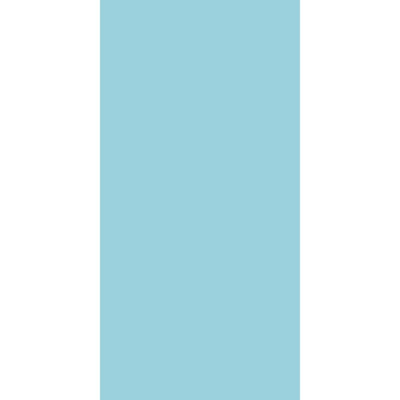Solid Color Tube Headband A light blue rectangular panel is displayed against a white background creating a minimalist aesthetic inviting focus on the color and form without any additional elements or text