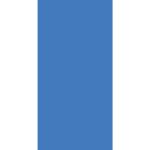 A solid blue silhouette of a person is positioned centrally against a white background suggesting a minimalist design that emphasizes the human figure while maintaining simplicity in composition