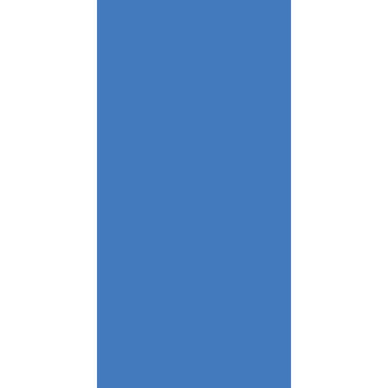 Solid Color Tube Headband A solid blue silhouette of a person is positioned centrally against a white background suggesting a minimalist design that emphasizes the human figure while maintaining simplicity in composition