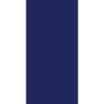 A solid navy square occupies the center with bright white edges framing it creating a strong contrast and a minimalist style that draws attention to the deep blue color.