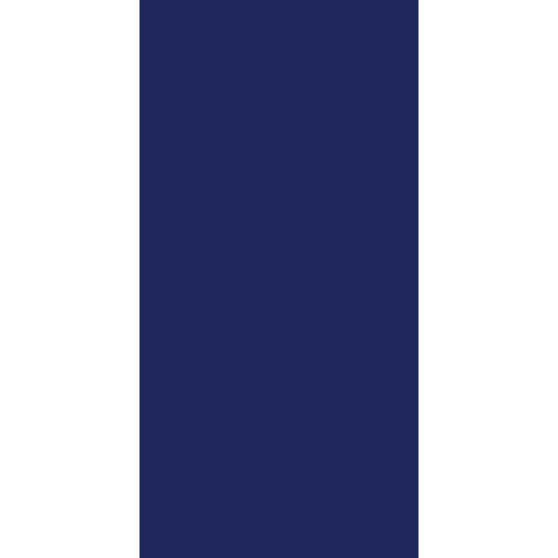 Solid Color Tube Headband A solid navy square occupies the center with bright white edges framing it creating a strong contrast and a minimalist style that draws attention to the deep blue color.