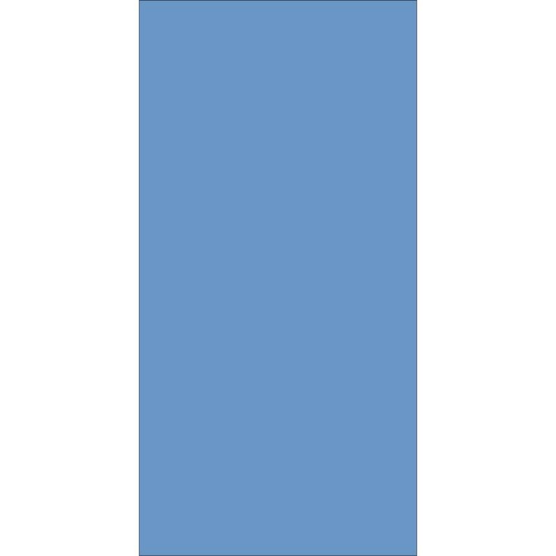 Solid Color Tube Headband A plain blue rectangular object fills the space providing a solid background color without any discernible actions or context present within the visual field.