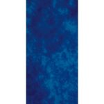 A textured fabric in varying shades of blue fills the space with a mottled design creating a rich and deep appearance suitable for artistic projects or decorative purposes.