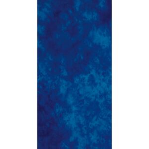 A textured fabric in varying shades of blue fills the space with a mottled design creating a rich and deep appearance suitable for artistic projects or decorative purposes.